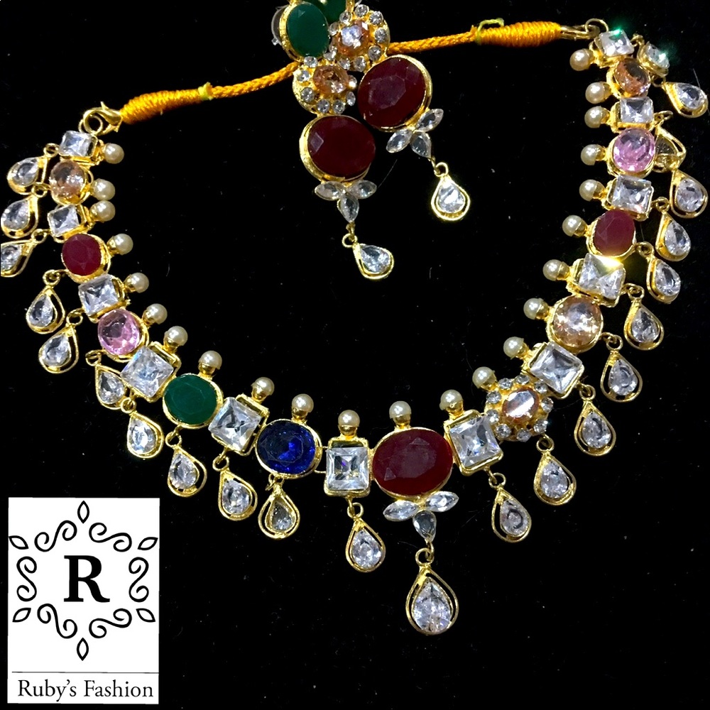 Multicolor Stone Jewelry Set